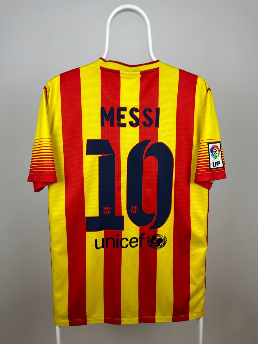 Lionel Messi - FC Barcelona 2013/14 udebane trøje M 🇦🇷 Fodboldshoppen_dk 1