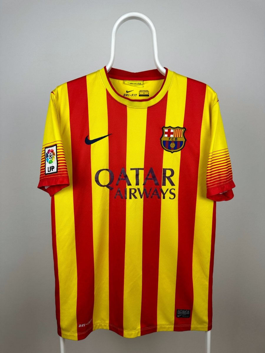 Lionel Messi FC Barcelona 2013 14 Away Shirt L Fodboldshoppen dk