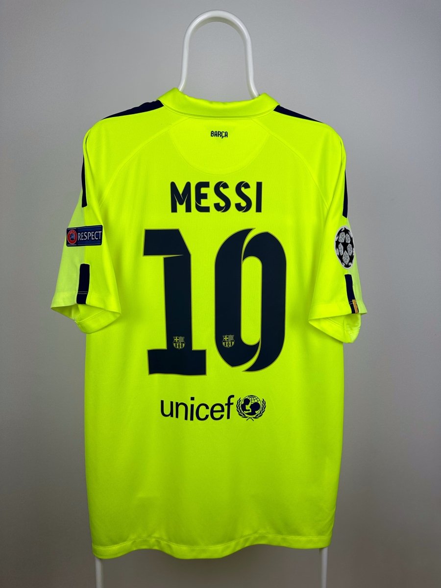 Lionel Messi - FC Barcelona 2014/15 udebane trøje XL 🇦🇷 Fodboldshoppen_dk 1