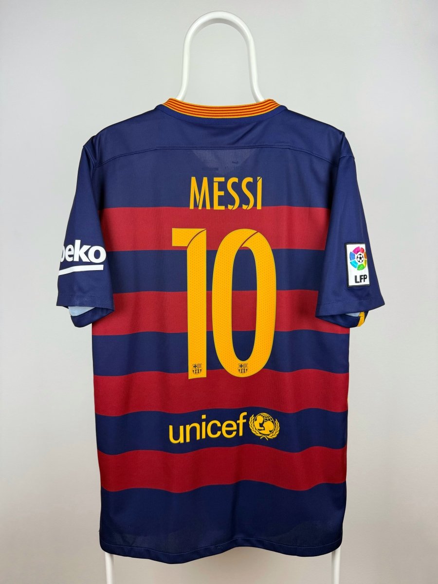 Lionel Messi - FC Barcelona 2015/16 hjemmebane trøje L 🇦🇷 Fodboldshoppen_dk 1