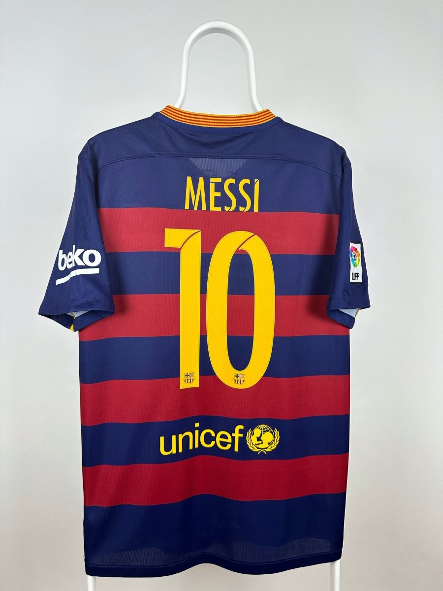 Lionel Messi - FC Barcelona 2015/16 hjemmebane trøje M 🇦🇷 Fodboldshoppen_dk 1