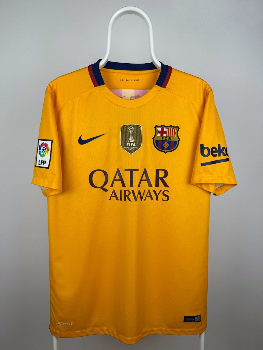 Lionel Messi - FC Barcelona 2015/16 udebane trøje M 🇦🇷 Fodboldshoppen_dk 2