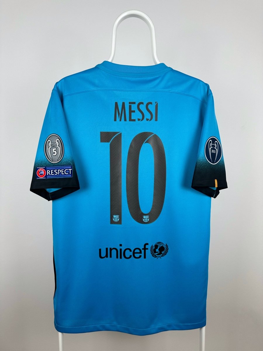 Lionel Messi - FC Barcelona 2015/16 udebane trøje M 🇦🇷 Fodboldshoppen_dk 1