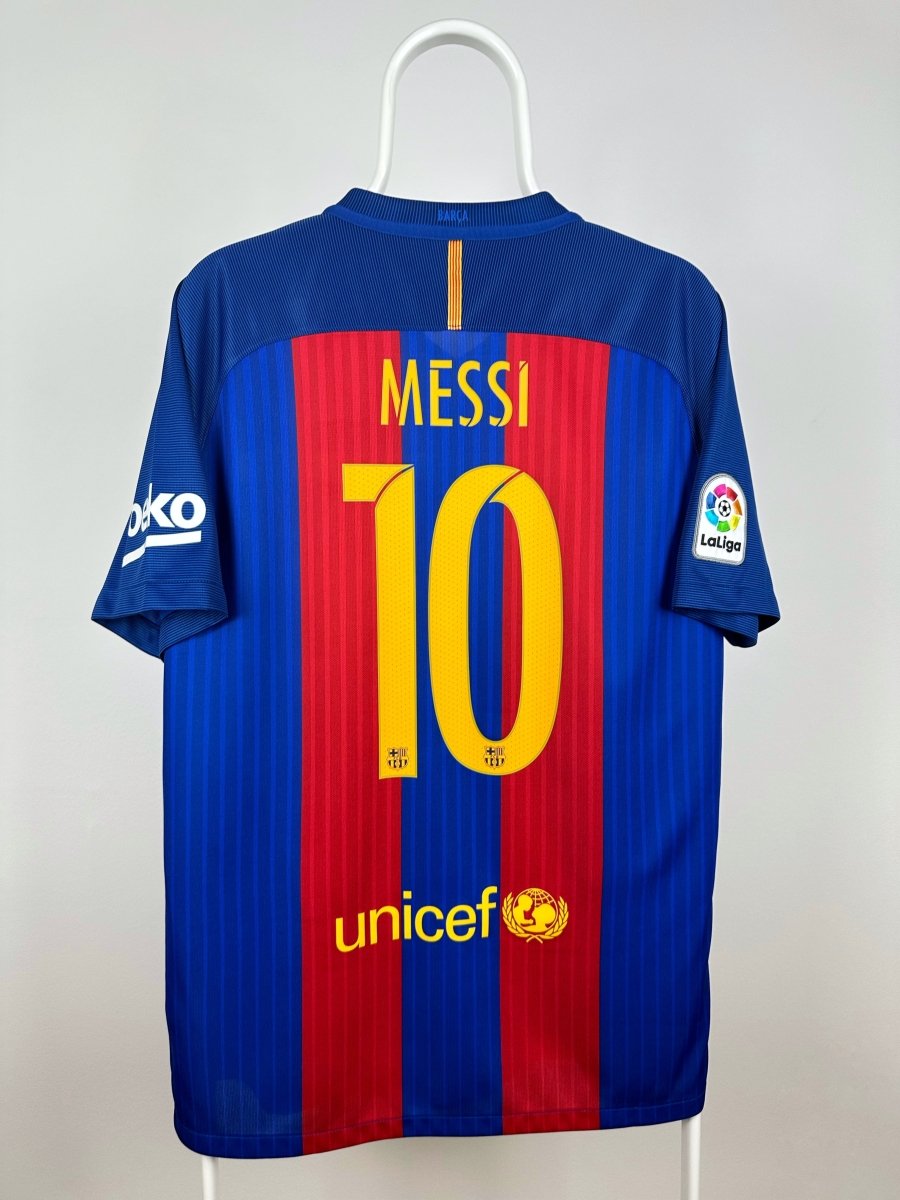 Lionel Messi - FC Barcelona 2016/17 hjemmebane trøje L 🇦🇷 Fodboldshoppen_dk 1