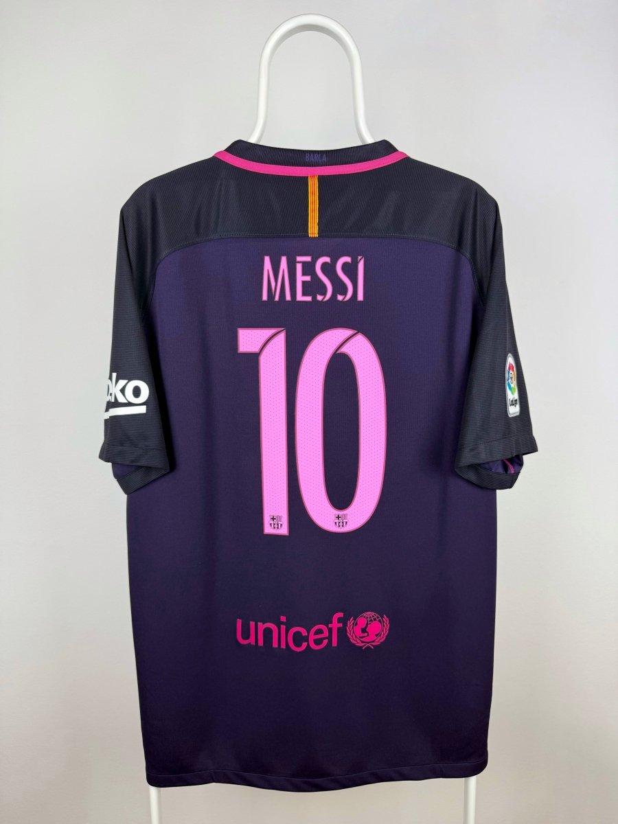 Lionel Messi - FC Barcelona 2016/17 udebane trøje L 🇦🇷 Fodboldshoppen_dk 1