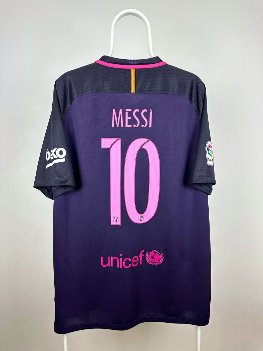 Lionel Messi - FC Barcelona 2016/17 udebane trøje XL 🇦🇷 Fodboldshoppen_dk 1