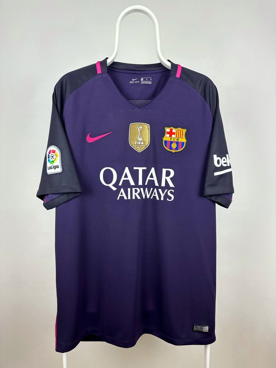 Lionel Messi - FC Barcelona 2016/17 udebane trøje XL 🇦🇷 Fodboldshoppen_dk 2