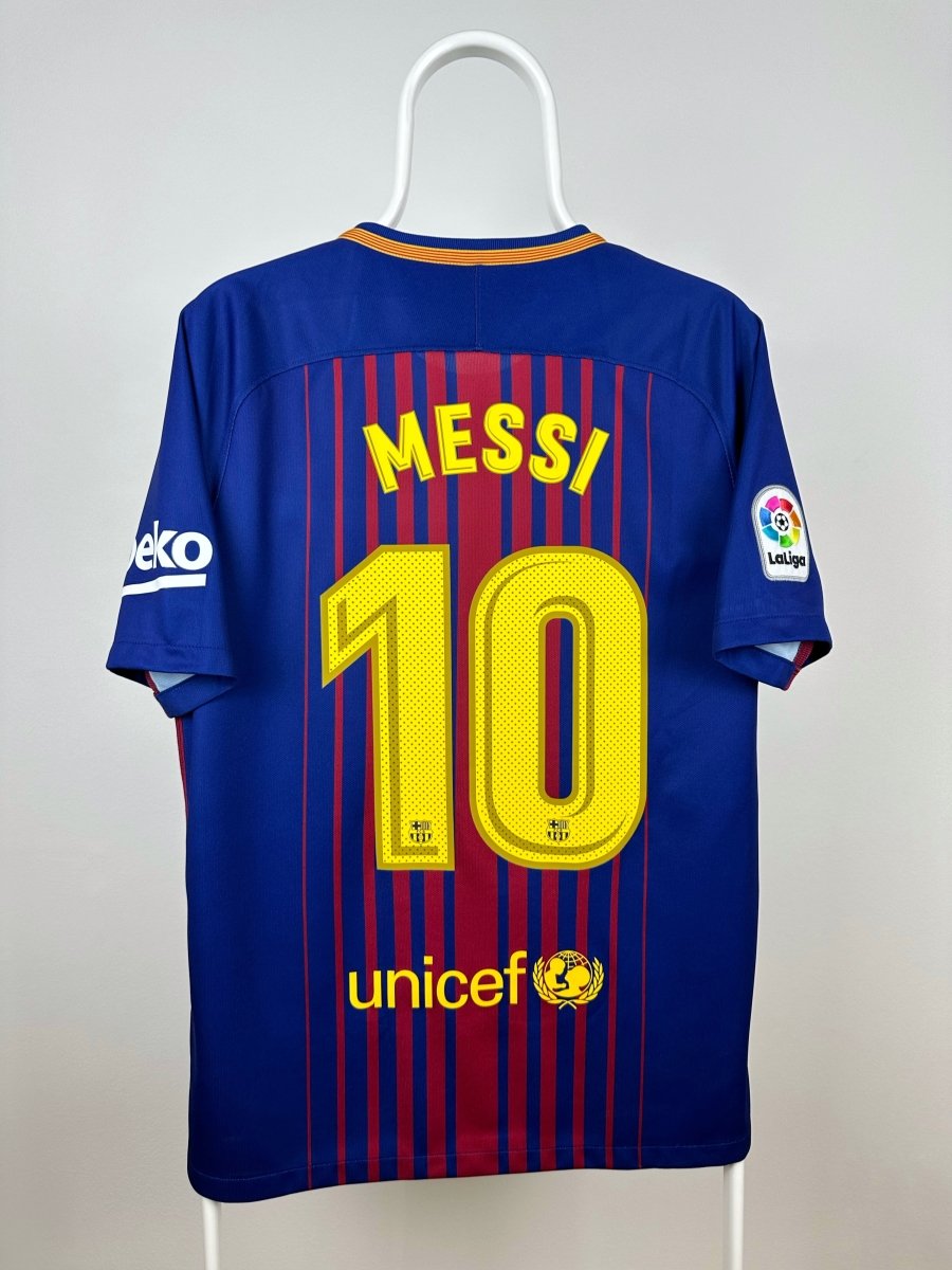 Lionel Messi - FC Barcelona 2017/18 hjemmebane trøje M 🇦🇷 Fodboldshoppen_dk 1