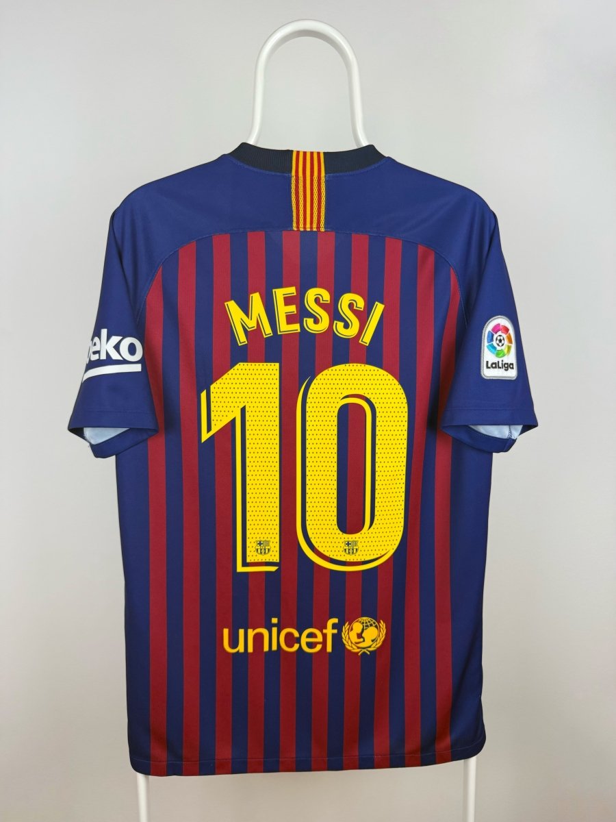 Lionel Messi - FC Barcelona 2018/19 hjemmebane trøje M 🇦🇷 Fodboldshoppen_dk 1