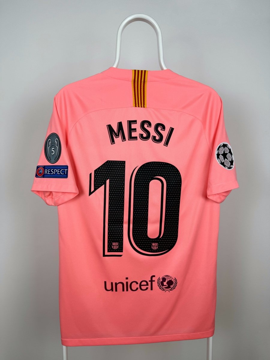 Lionel Messi - FC Barcelona 2018/19 udebane trøje M 🇦🇷 Fodboldshoppen_dk 1