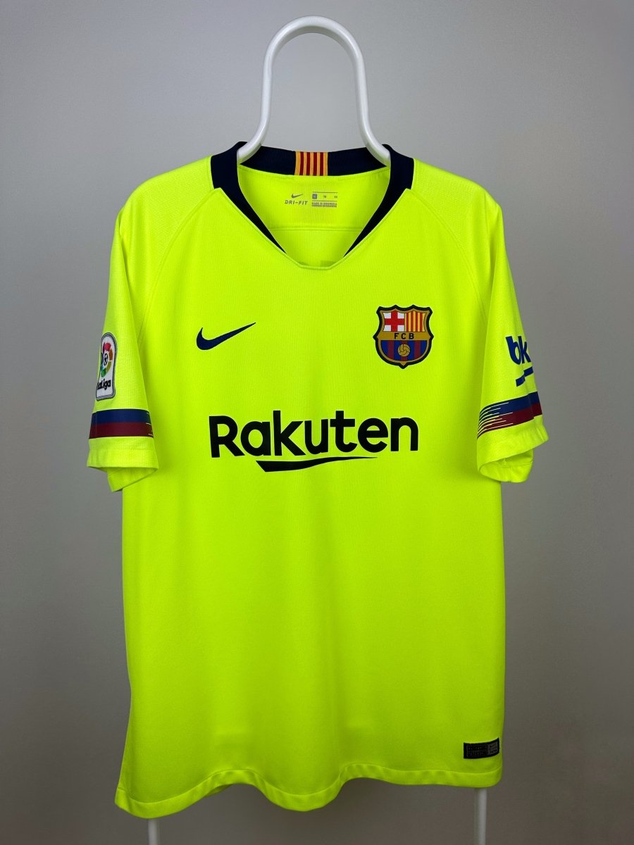 Lionel Messi - FC Barcelona 2018/19 udebane trøje XL 🇦🇷 Fodboldshoppen_dk 2