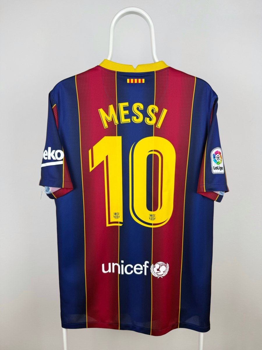 Lionel Messi - FC Barcelona 2020/21 hjemmebane trøje L 🇦🇷 Fodboldshoppen_dk 1
