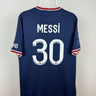 Lionel Messi - Paris Saint Germain 2021/22 hjemmebane trøje L 🇦🇷 Fodboldshoppen_dk 1