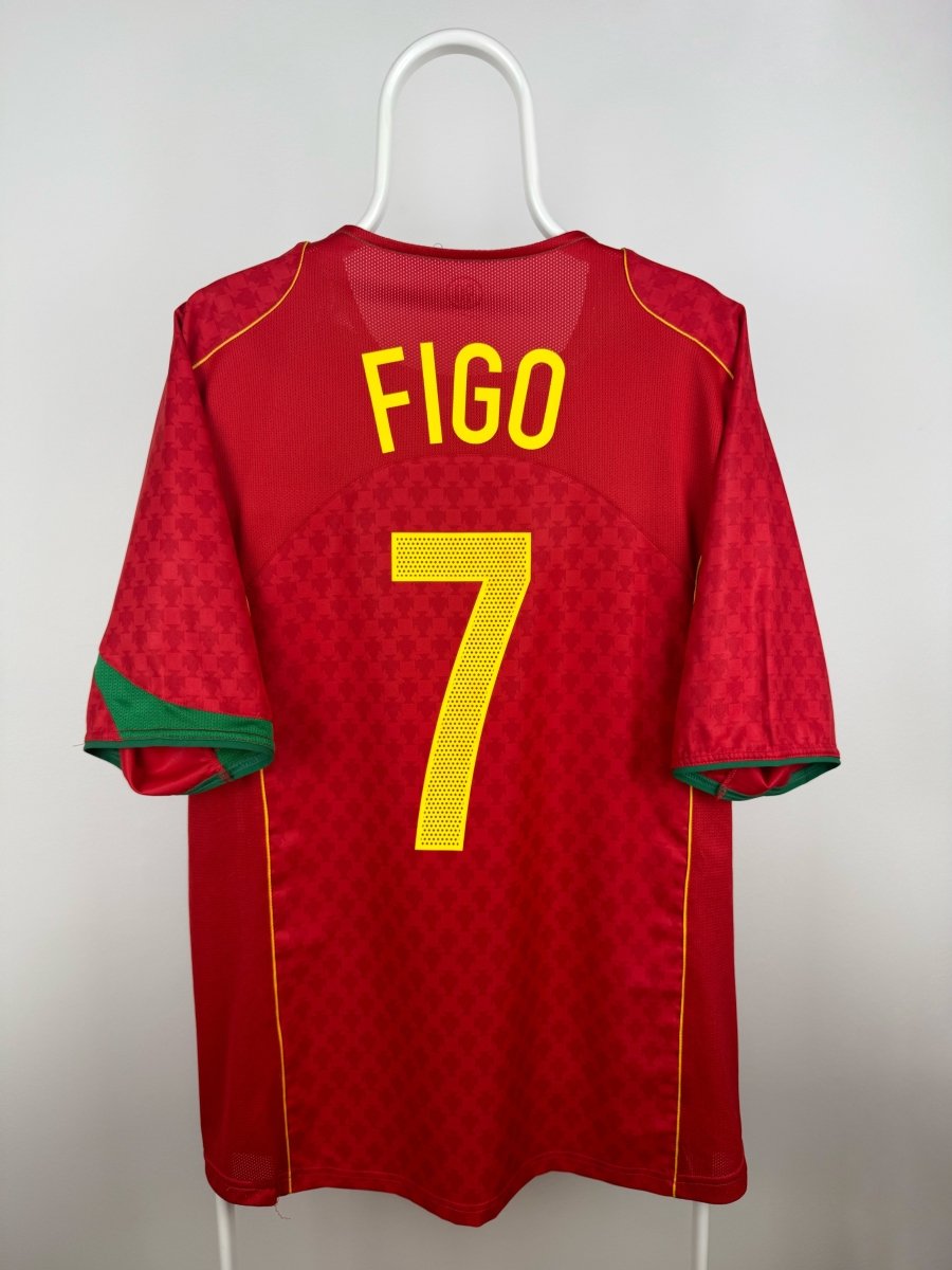 Luis Figo - Portugal 2004 hjemmebane trøje XL 🇵🇹 Fodboldshoppen_dk 1
