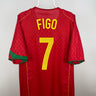 Luis Figo - Portugal 2004 hjemmebane trøje XL 🇵🇹 Fodboldshoppen_dk 1