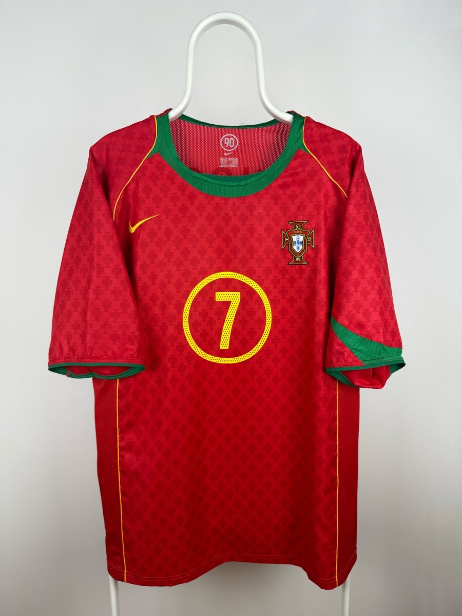 Luis Figo - Portugal 2004 hjemmebane trøje XL 🇵🇹 Fodboldshoppen_dk 2