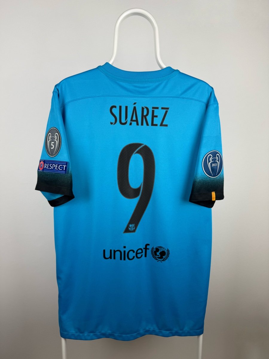 Luis Suarez - FC Barcelona 2015/16 udebane trøje L 🇺🇾 Fodboldshoppen_dk 1