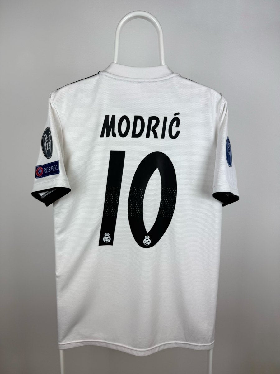 Luka Modric - Real Madrid 2018/19 hjemmebane trøje M 🇭🇷 Fodboldshoppen_dk 1