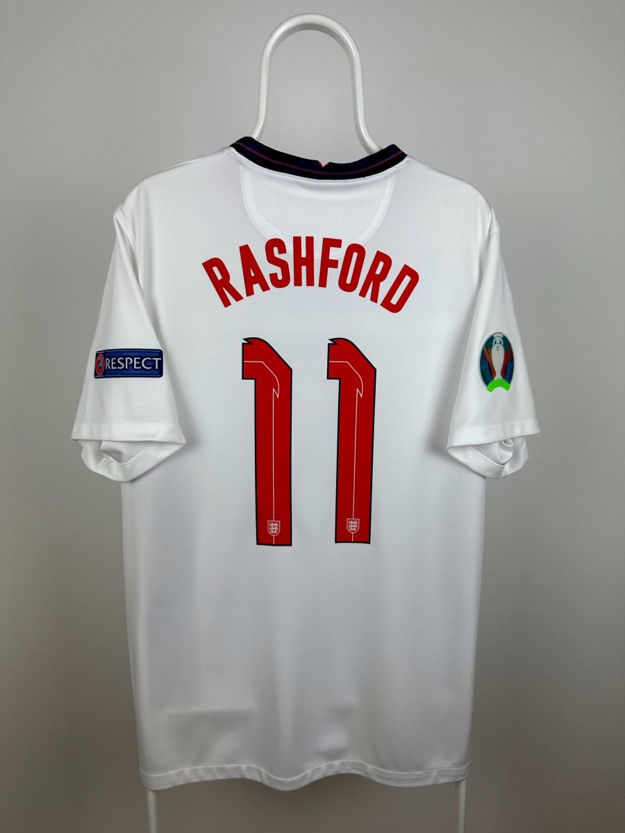 Marcus Rashford - England 2021 hjemmebane trøje XL 🏴󠁧󠁢󠁥󠁮󠁧󠁿 Fodboldshoppen_dk 1