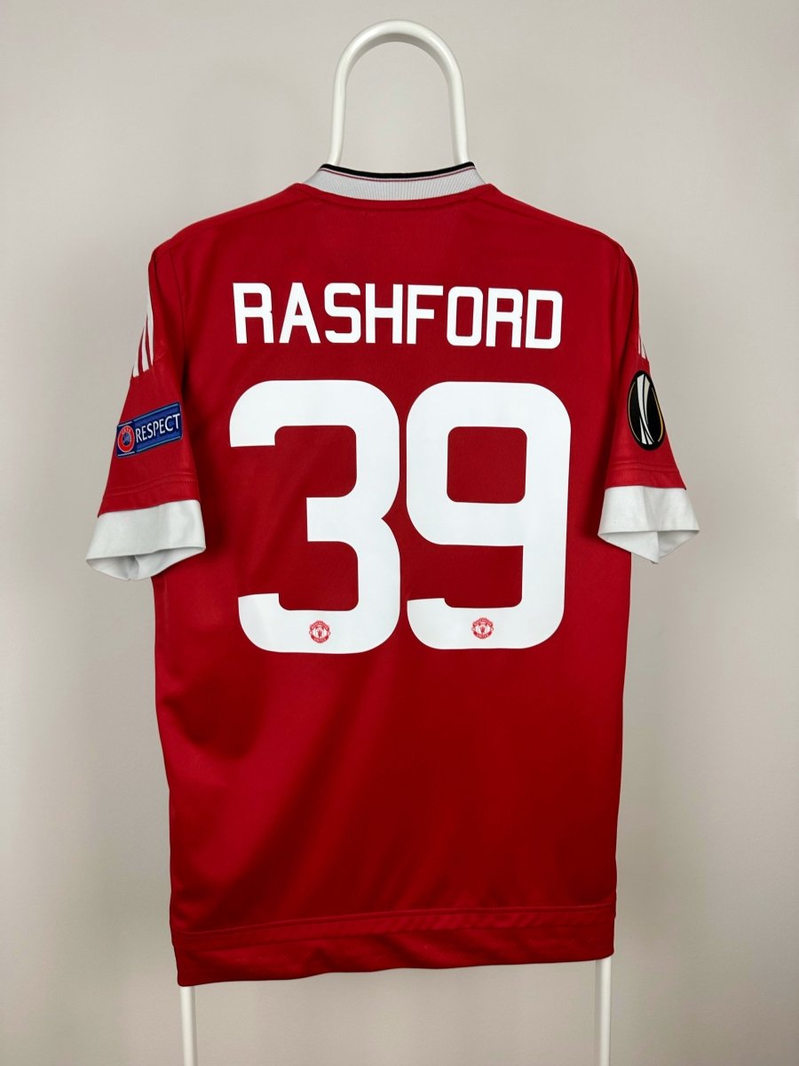 Marcus Rashford - Manchester United 2015/16 hjemmebane trøje M 🏴󠁧󠁢󠁥󠁮󠁧󠁿 Fodboldshoppen_dk 1