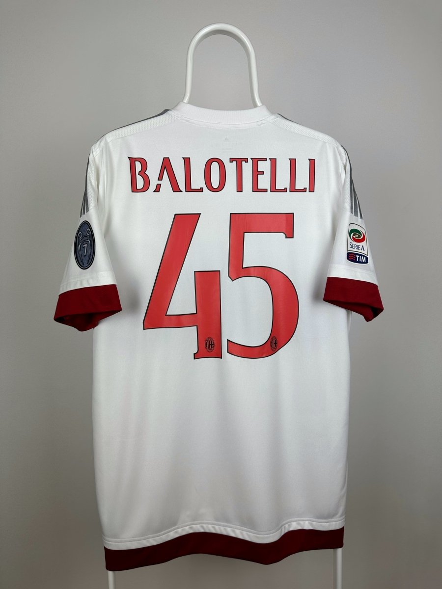 Mario Balotelli - AC Milan 2012/13 udebane trøje L 🇮🇹 Fodboldshoppen_dk 1