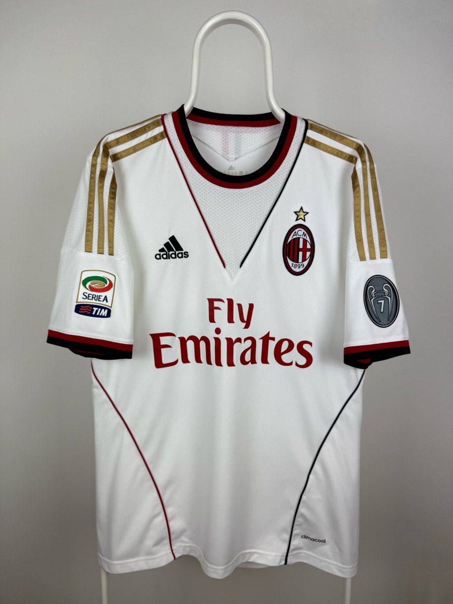 Mario Balotelli - AC Milan 2013/14 udebane trøje M 🇮🇹 Fodboldshoppen_dk 2