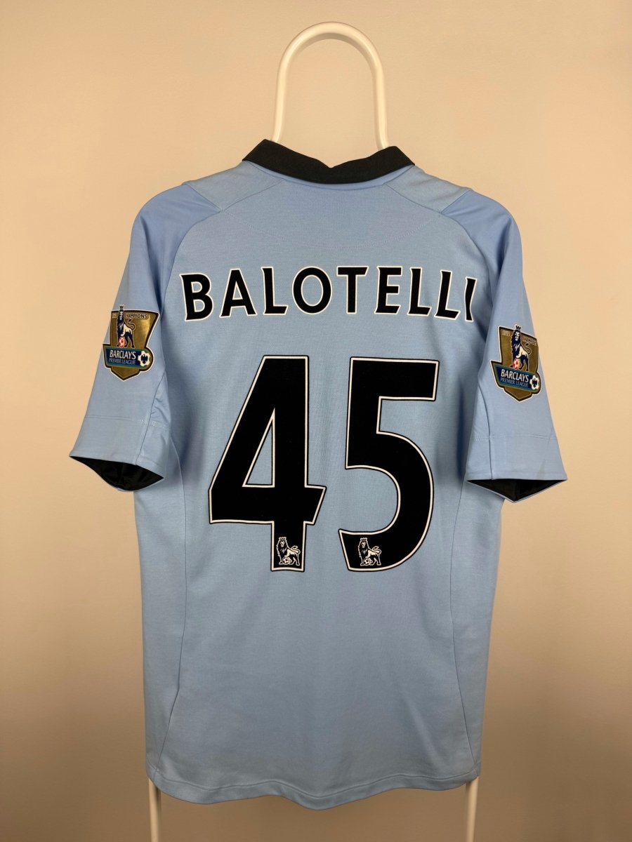 Mario Balotelli - Manchester City 2012/13 hjemmebane trøje M 🇮🇹 Fodboldshoppen_dk 1