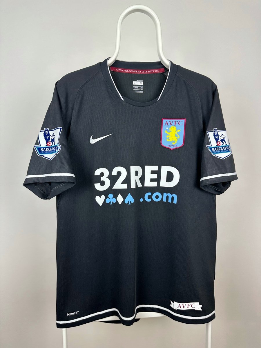 Martin Laursen - Aston Villa 2007/08 udebane trøje M 🇩🇰 Fodboldshoppen_dk 2