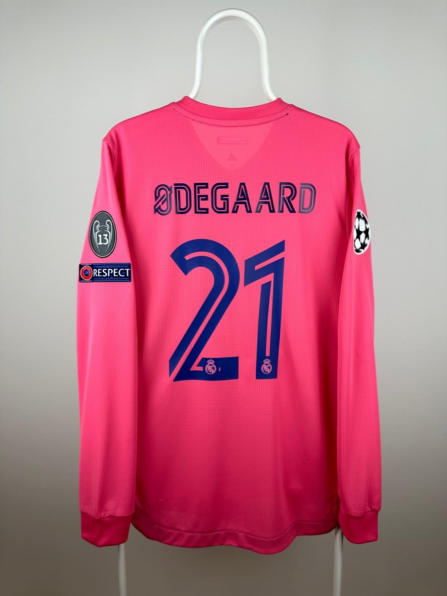 Martin Ødegaard - Real Madrid 2020/21 udebane trøje M AUTHENTIC 🇳🇴 Fodboldshoppen_dk 1