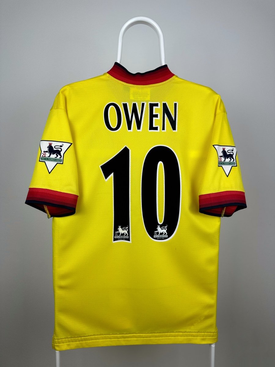 Michael Owen - Liverpool 1997/99 udebane trøje S 🏴󠁧󠁢󠁥󠁮󠁧󠁿 Fodboldshoppen_dk 1