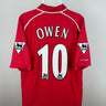 Michael Owen - Liverpool 2001/02 hjemmebane trøje M 🏴󠁧󠁢󠁥󠁮󠁧󠁿 Fodboldshoppen_dk 1