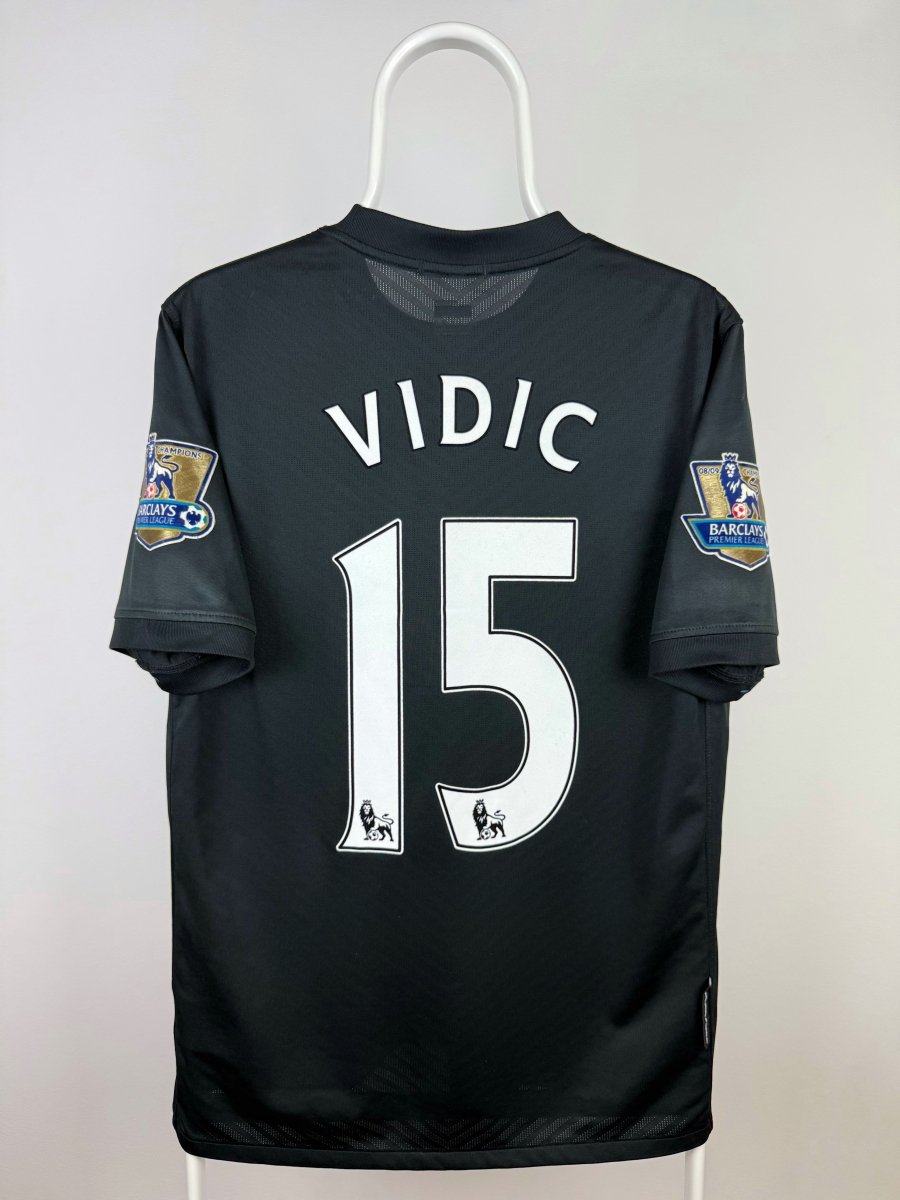 Nemanja Vidic - Manchester United 2009/10 udebane trøje M 🇷🇸 Fodboldshoppen_dk 1