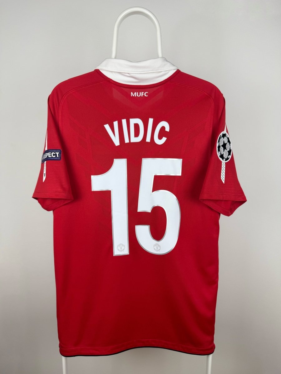 Nemanja Vidic - Manchester United 2010/11 hjemmebane trøje M 🇷🇸 Fodboldshoppen_dk 1