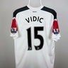 Nemanja Vidic - Manchester United 2010/11 udebane trøje M 🇷🇸 Fodboldshoppen_dk 1