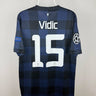 Nemanja Vidic - Manchester United 2013/14 udebane trøje L 🇷🇸 Fodboldshoppen_dk 1