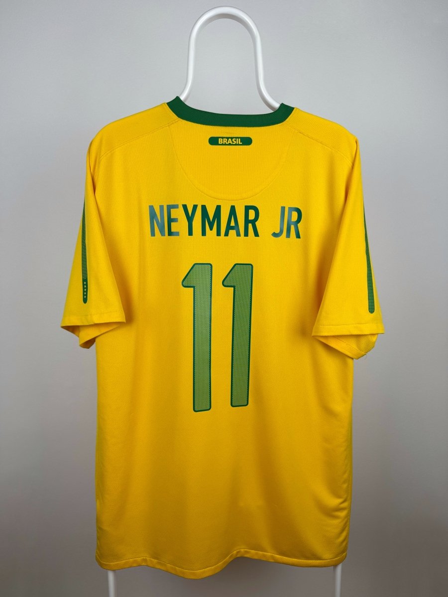 Neymar Jr. - Brasilien 2010 hjemmebane trøje XL 🇧🇷 Fodboldshoppen_dk 1