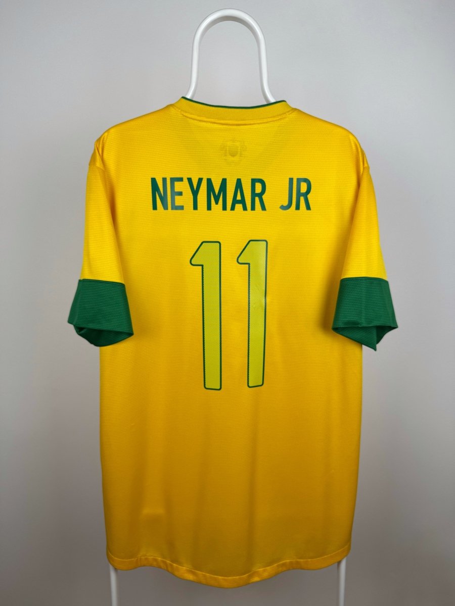 Neymar Jr. - Brasilien 2012 hjemmebane trøje XL 🇧🇷 Fodboldshoppen_dk 1