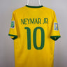 Neymar Jr. - Brasilien 2014 hjemmebane trøje M 🇧🇷 Fodboldshoppen_dk 1