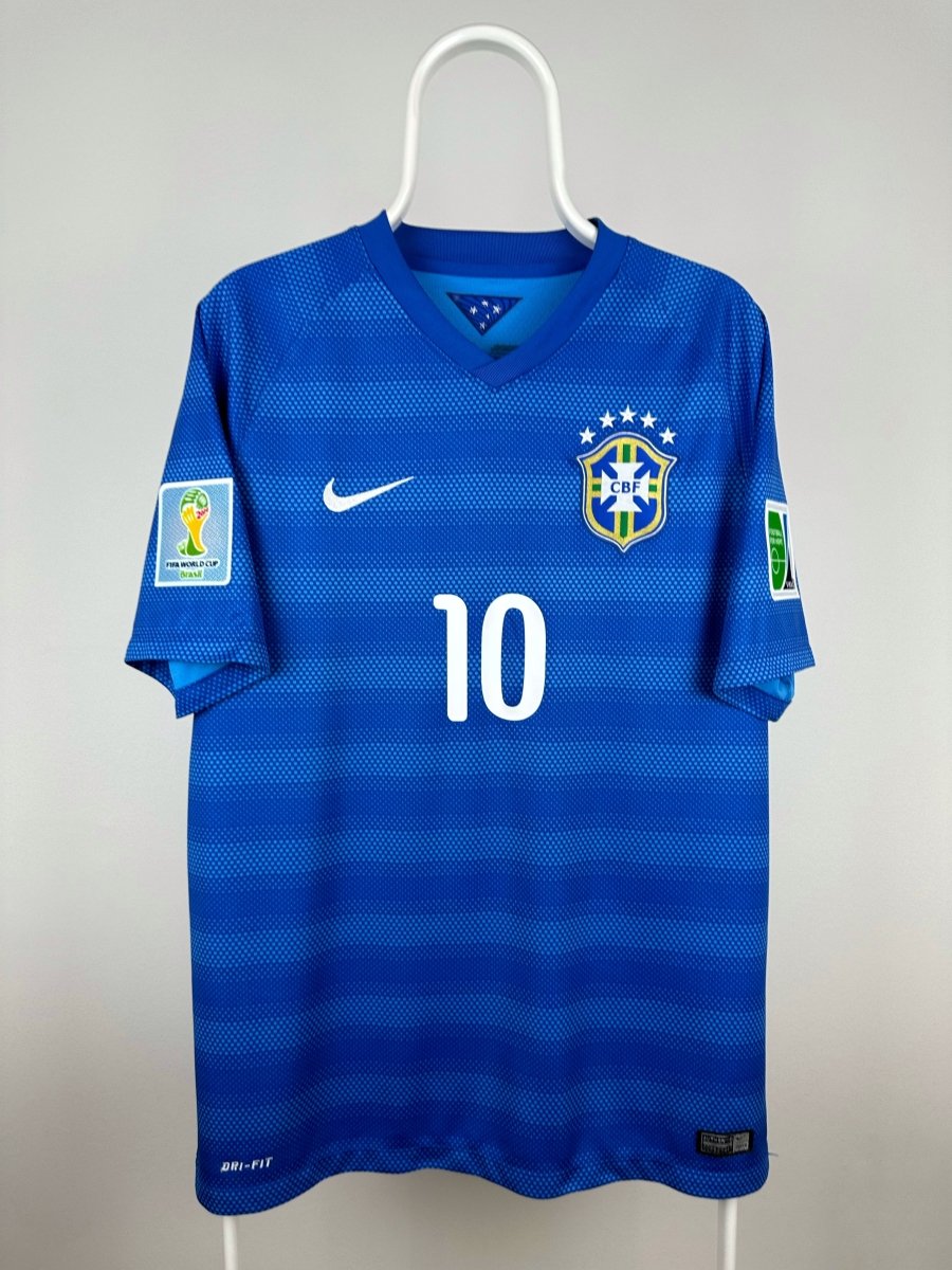 Neymar Jr. - Brasilien 2014 udebane trøje L 🇧🇷 Fodboldshoppen_dk 2