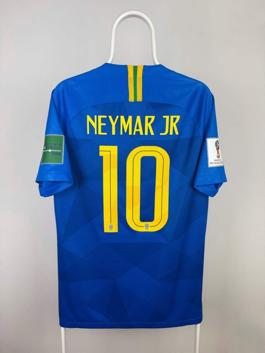 Neymar Jr. - Brasilien 2018 udebane trøje M 🇧🇷 Fodboldshoppen_dk 1