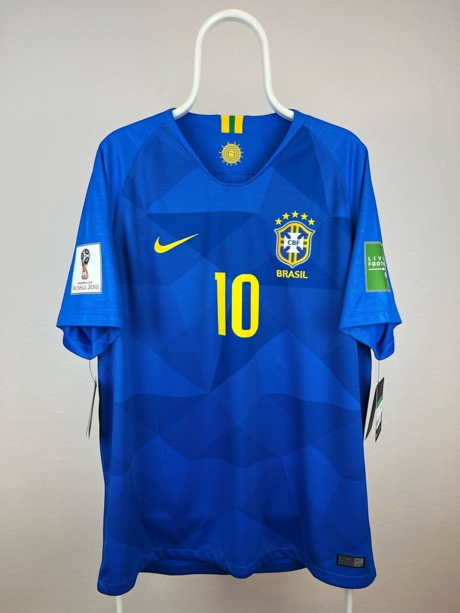 Neymar Jr. - Brasilien 2018 udebane trøje XL 🇧🇷 Fodboldshoppen_dk 2