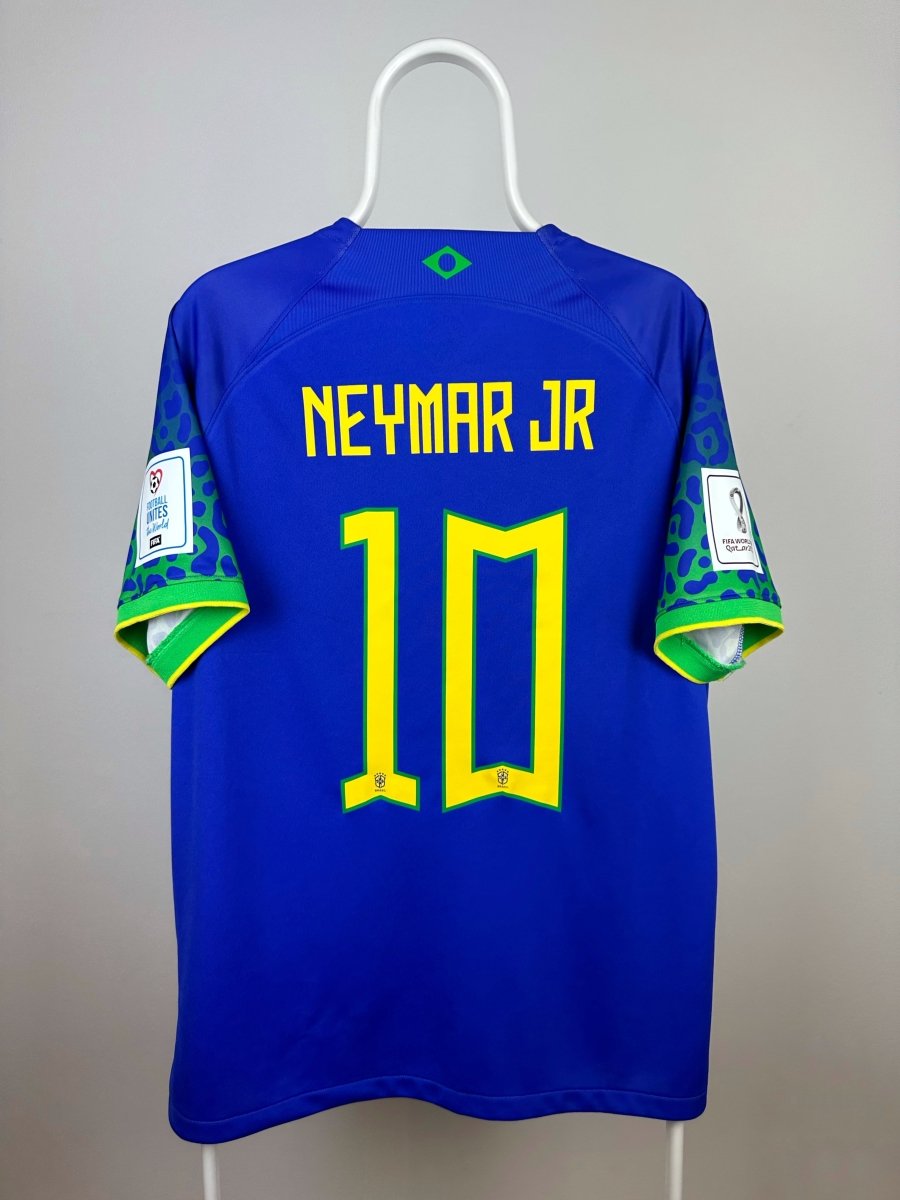 Neymar Jr. - Brasilien 2022 udebane trøje L 🇧🇷 Fodboldshoppen_dk 1