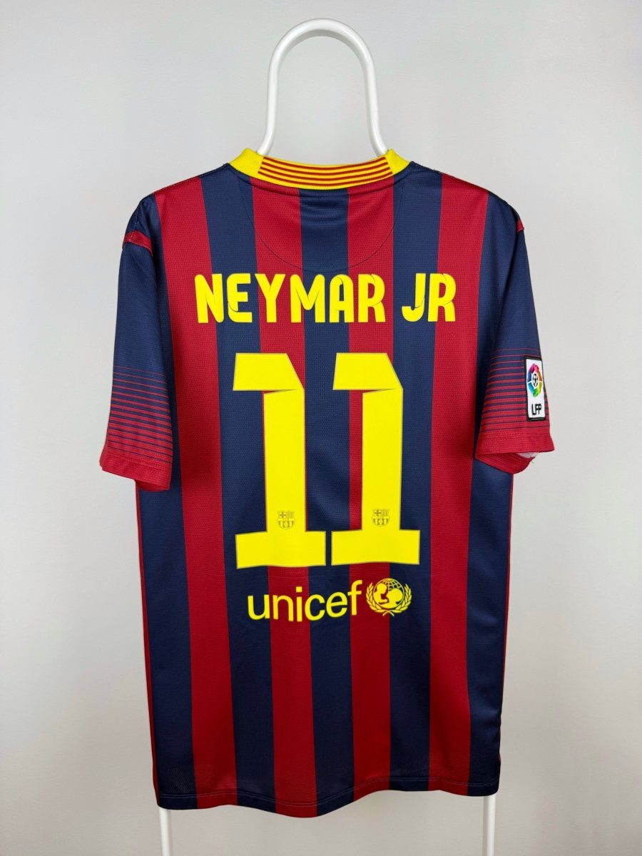 Neymar Jr. - FC Barcelona 2013/14 hjemmebane trøje L 🇧🇷 Fodboldshoppen_dk 1
