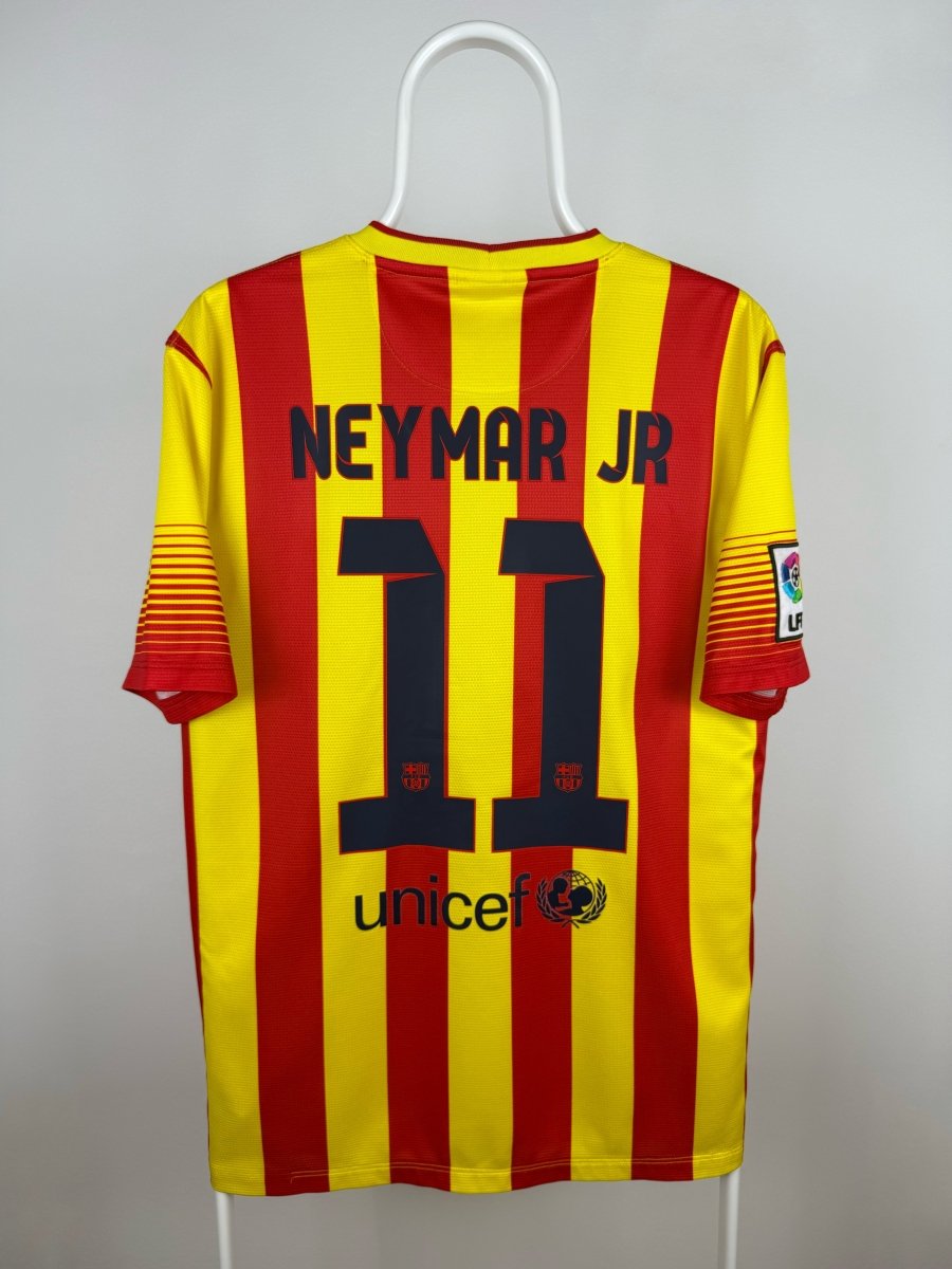 Neymar Jr. - FC Barcelona 2013/14 udebane trøje M 🇧🇷 Fodboldshoppen_dk 1