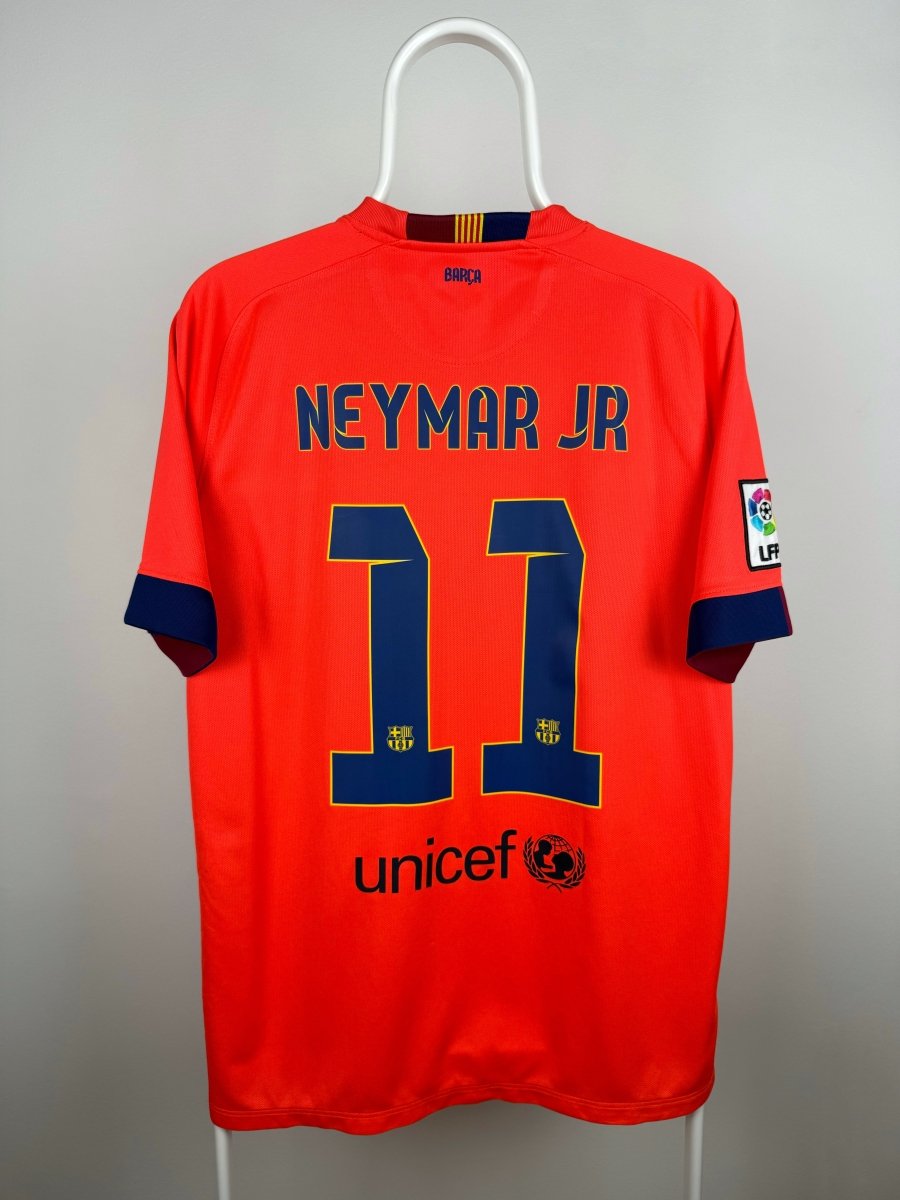 Neymar Jr. - FC Barcelona 2014/15 udebane trøje L 🇧🇷 Fodboldshoppen_dk 1