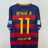 Neymar Jr. - FC Barcelona 2015/16 hjemmebane trøje XL 🇧🇷 Fodboldshoppen_dk 1