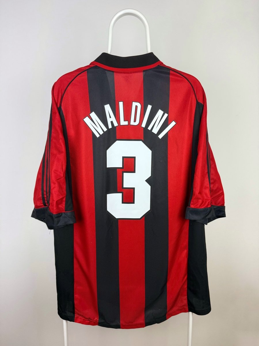 Paolo Maldini - AC Milan 1998/99 hjemmebane trøje XL 🇮🇹 Fodboldshoppen_dk 1