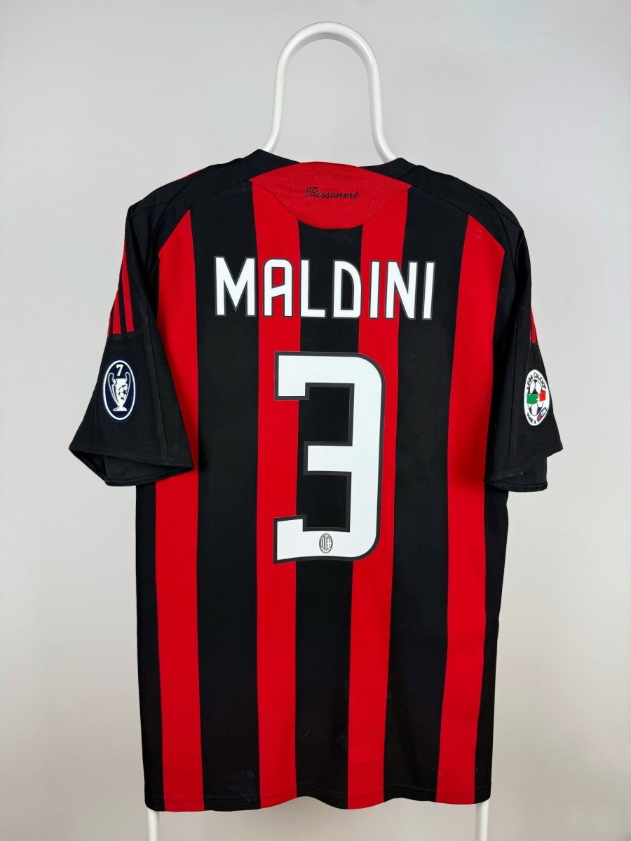 Paolo Maldini - AC Milan 2008/09 hjemmebane trøje L 🇮🇹 Fodboldshoppen_dk 1