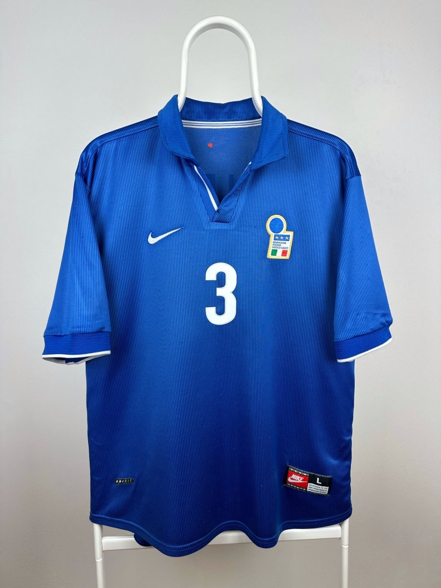 Paolo Maldini - Italien 1998 hjemmebane trøje L 🇮🇹 Fodboldshoppen_dk 2