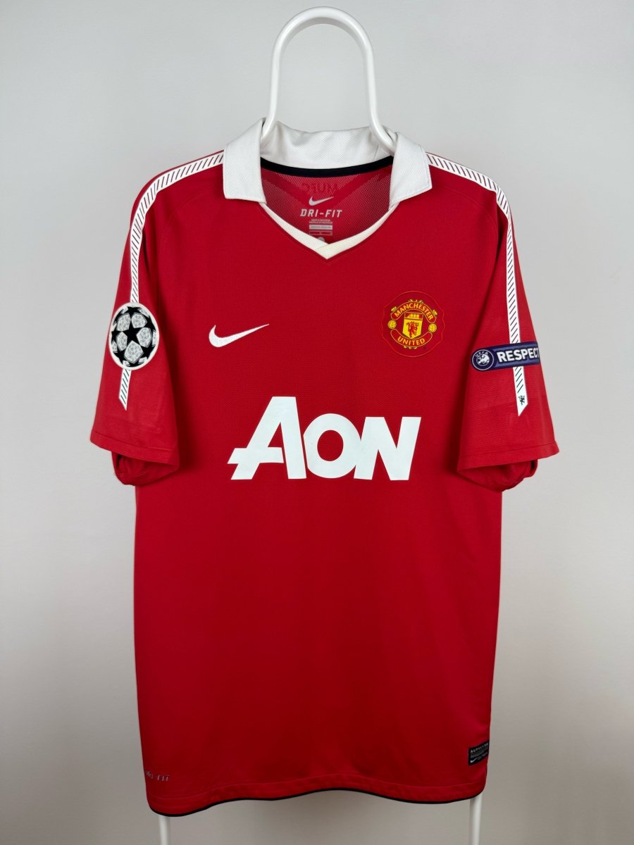 Paul Scholes - Manchester United 2010/11 hjemmebane trøje L 🏴󠁧󠁢󠁥󠁮󠁧󠁿 Fodboldshoppen_dk 2
